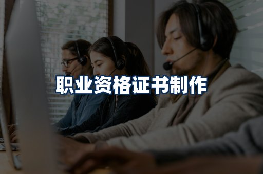 职业资格展示