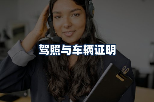 车辆证明展示